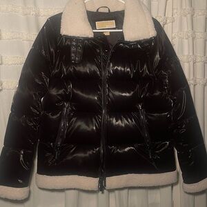 Maroon Michael Kors jacket